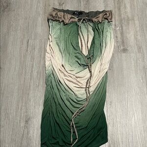 Caribbean Queen Olive Ombre Shirt